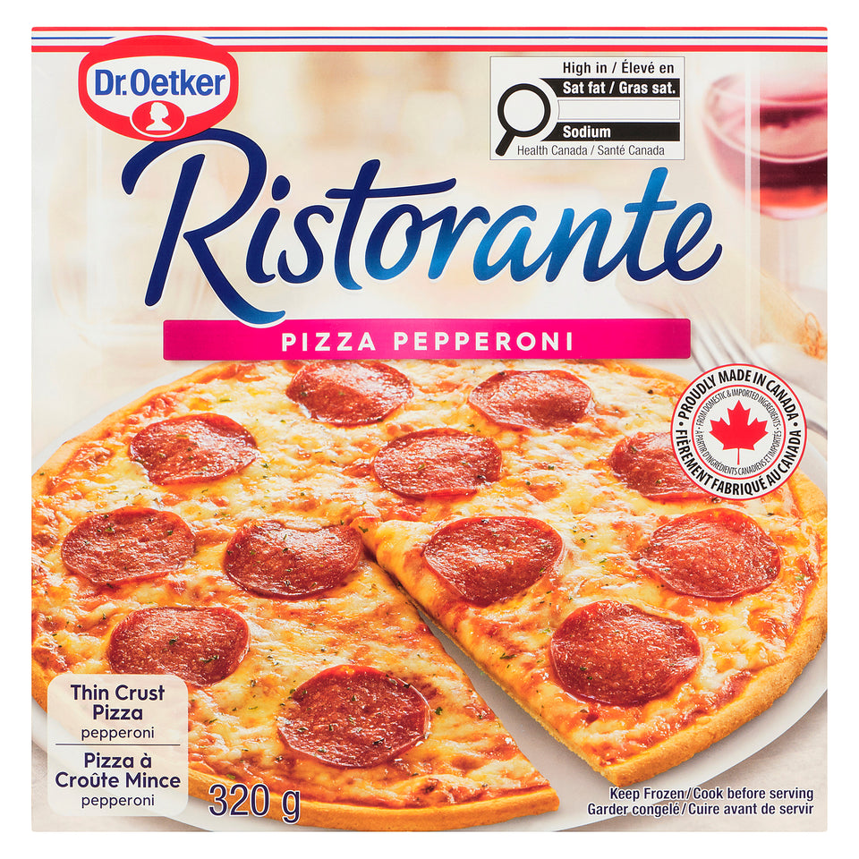 Dr. Oetker Ristorante Pepperoni Pizza - 320g – Giant Tiger