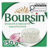 Boursin Soft White Cheese Shallot & Chive 39 % M.F., 150 g