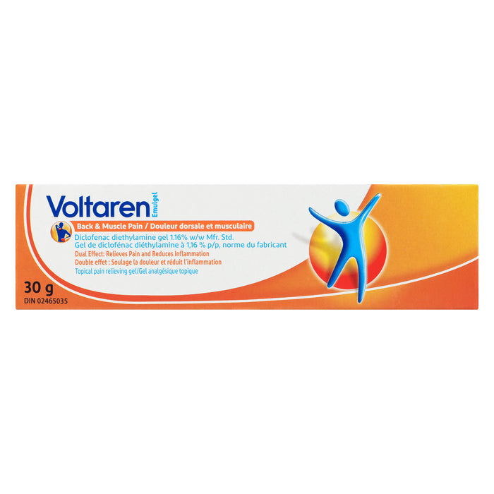 Gel pour douleur dorsale et musculaire Voltaren Emulgel - 30-g