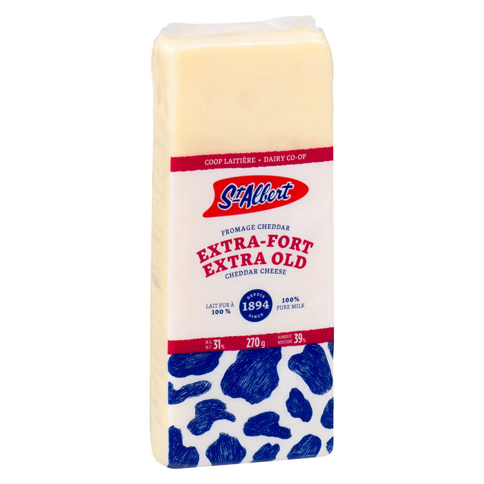 St-Albert Extra Old Cheddar Cheese, 270 g