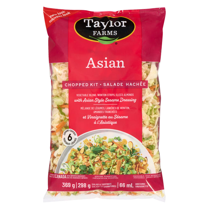 Taylor Farms Asian Chopped Salad Kit, 369 g