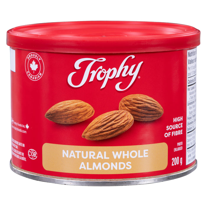 Amandes entières naturelles Trophy - 200 g