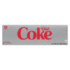 Coke Diété Cola Sans Calories, Emballage de 12, 355 ml