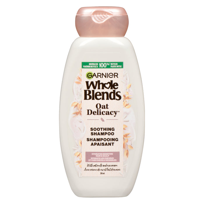 Shampoing Garnier Whole Blends Délicatesse d'avoine, 370 ml
