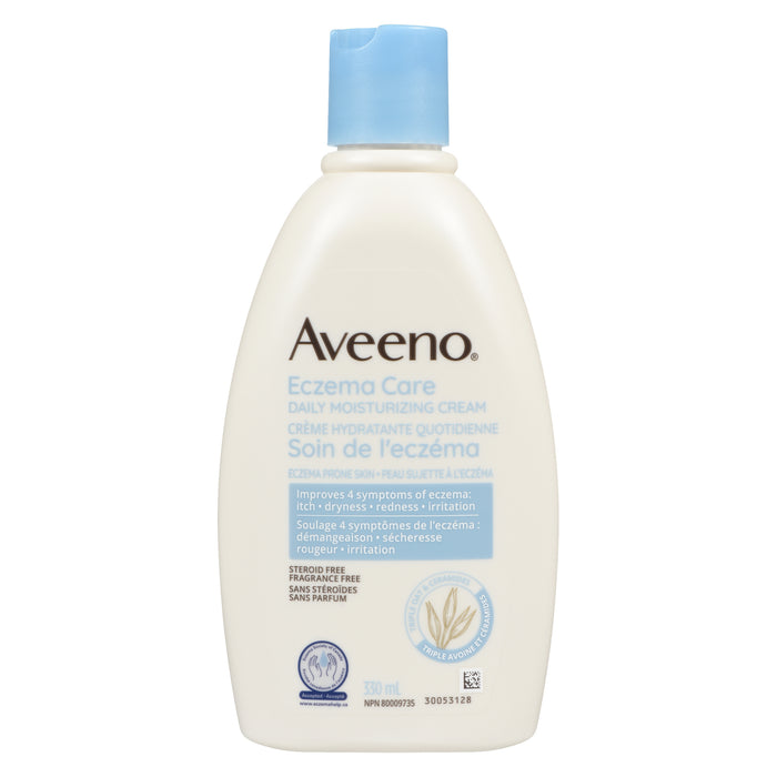 Aveeno Active Naturals crème hydratante soin de l'eczéma, 330 ml
