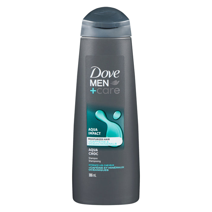 Dove Men+Care Shampoo Aqua Impact, 355 ml