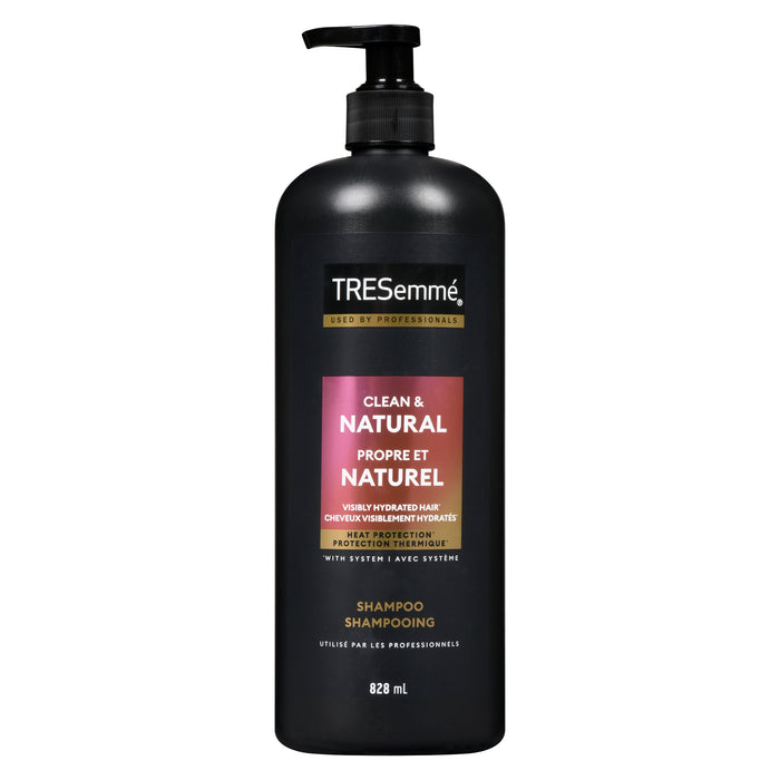 TRESemmé Shampoo Clean & Natural, 828 ml
