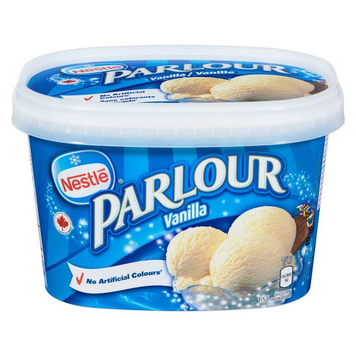 Crème glacée Nestlé Parlour à la vanille, 1,5 l