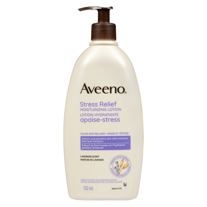 Aveeno Active Naturals Stress Relief Moisturizing Lotion, 532-ml