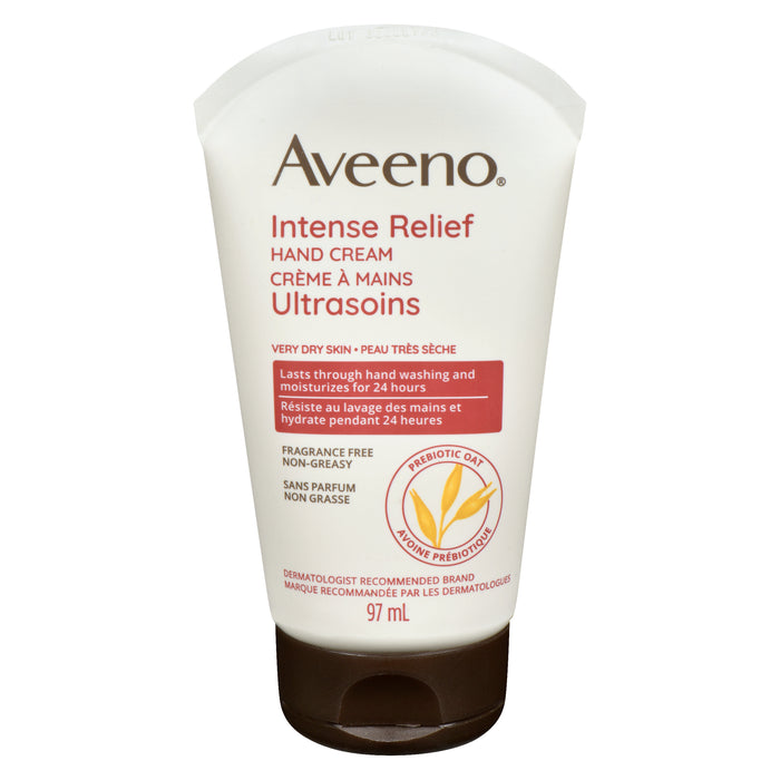 Aveeno Active Naturals Intense Relief Hand Cream, 97-ml