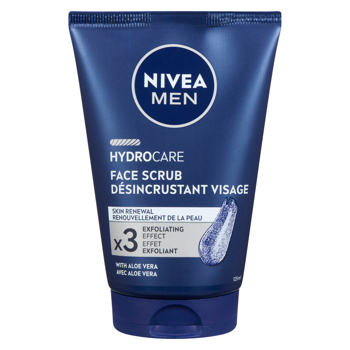 NIVEA Men Protect & Care désincrustant visage, 125 ml