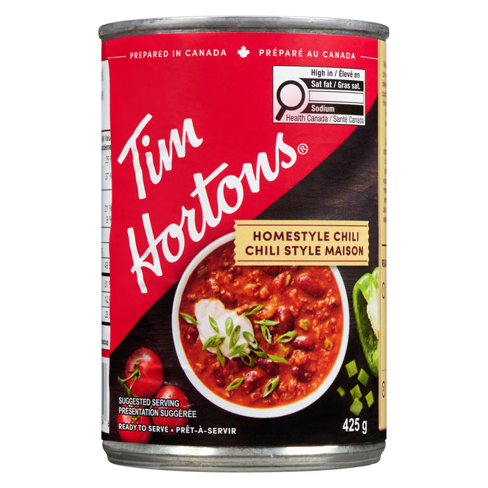 Tim Hortons Homestyle Beef Chili - 425g