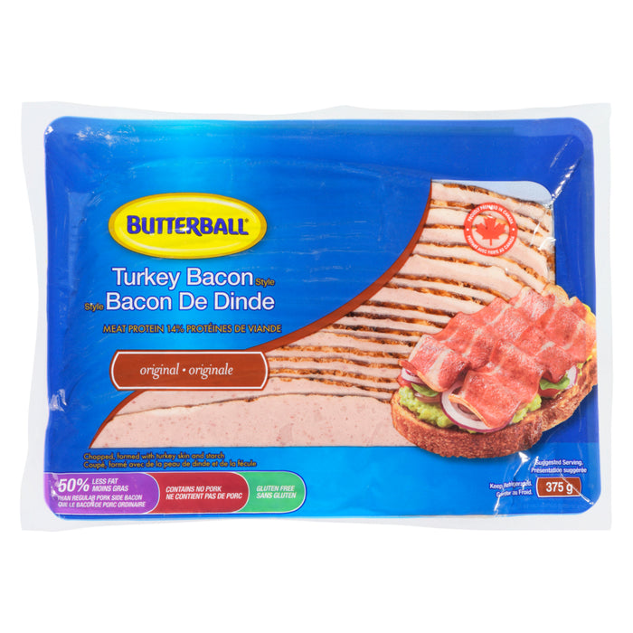 Butterball Turkey Style Bacon - 375g