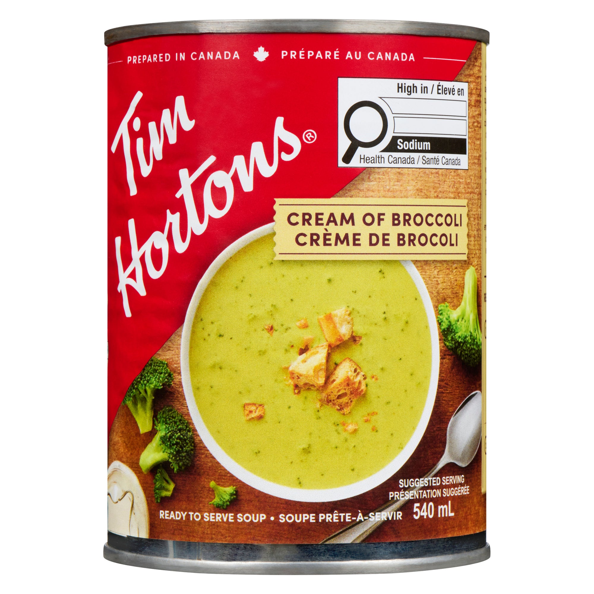 Tim Hortons Ready to Serve Cream of Broccoli Soup, 540-ml – Giant Tiger