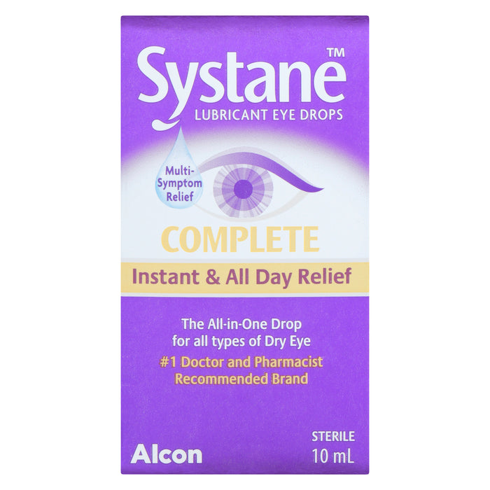 Systane Complet Gouttes Oculaires Lubrifiantes, 10 ml