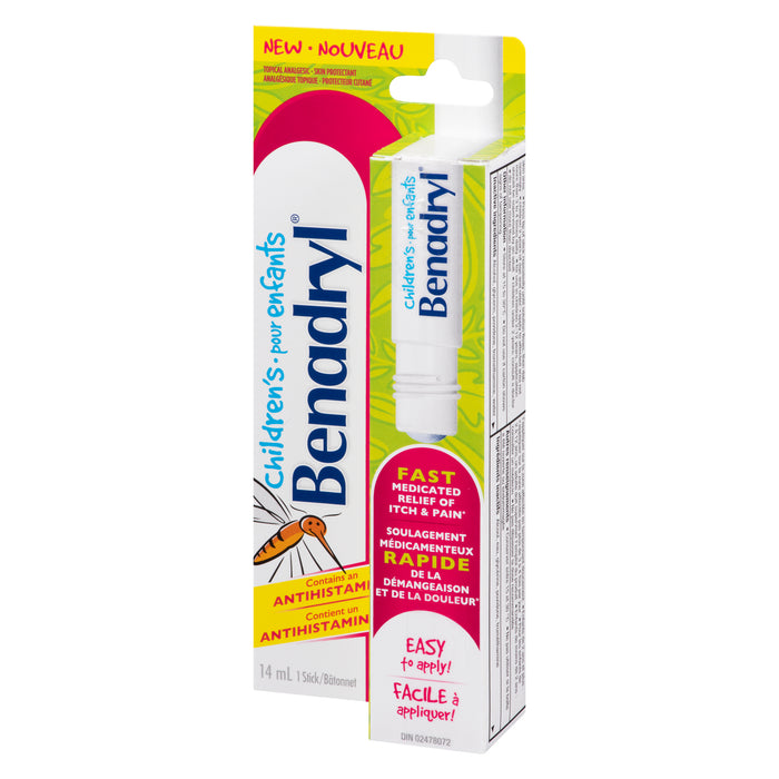 Benadryl Children's Bug Bite Relief 1 Stick, 14 ml