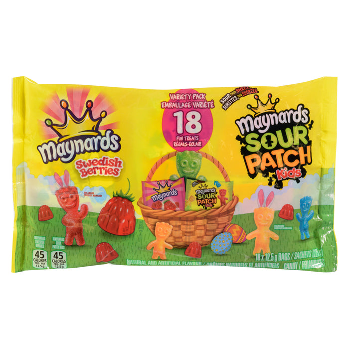 Maynard's Sour Patch Kids Candy Bunnies, 18-Pack