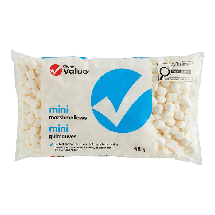 Mini guimauves Giant Value, 400-g