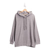 mySTYLE Women's Plus Hooded Sweater Knit Top with Grommets