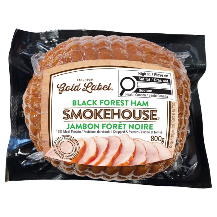 Gold Label Smokehouse Black Forest Ham, 800 g