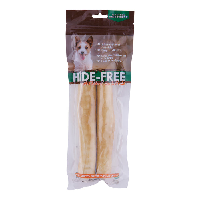 Hide-Free Dog Chew Rolls with Chicken, 2-Pack