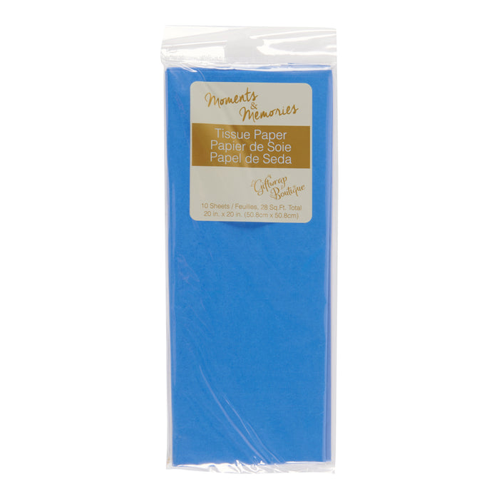 Tissue Paper, Royal Blue, 10-Pack