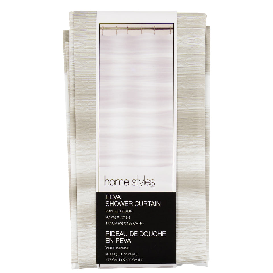 Lkw Ogechi Rideau De Douche Gris Imperméable Lavable Pour Salle De Bain, 180-300 Cm Extra Large Rideau De Douche En Polyester Anti-Moisissure Avec Ourlet Lesté, 200 Cm Hauteur Gris Rideaux De Bain