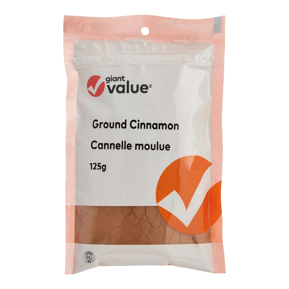 Giant Value Ground Cinnamon, 125-g – Giant Tiger