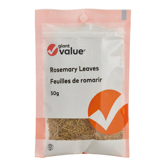 Feuilles de romarin Giant Value, 50 g