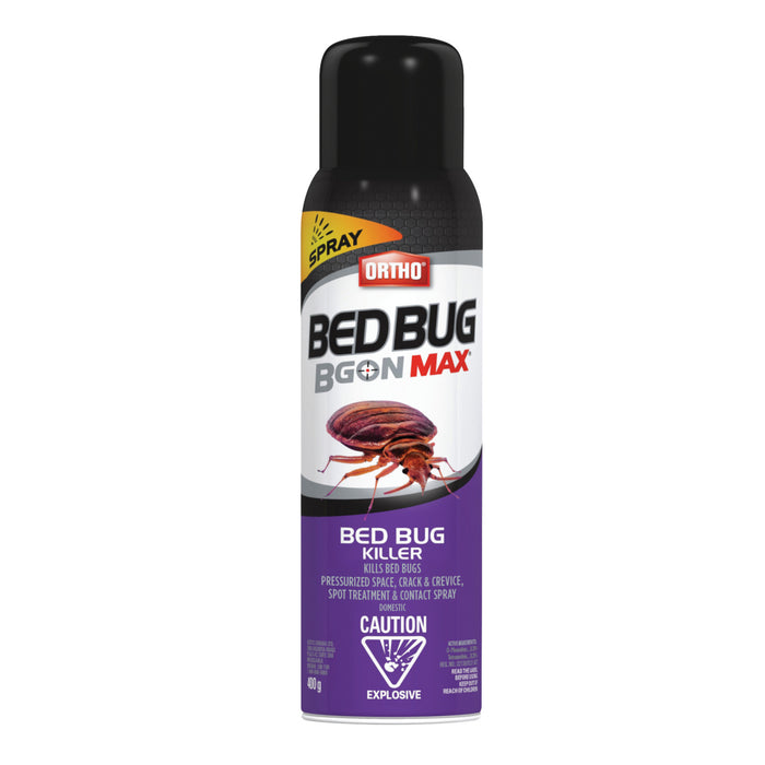Ortho Bed Bug B Gon Max Bed Bug Killer Aerosol, 400-g