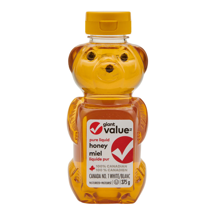 Pot de miel pur en forme d’ours Offre géante, 375 g