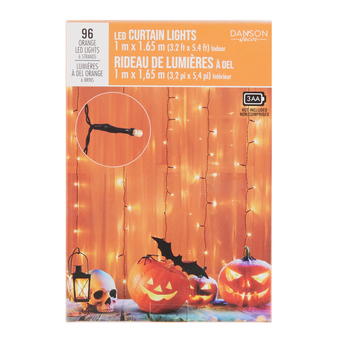 Rideau lumineux Halloween 96 LED