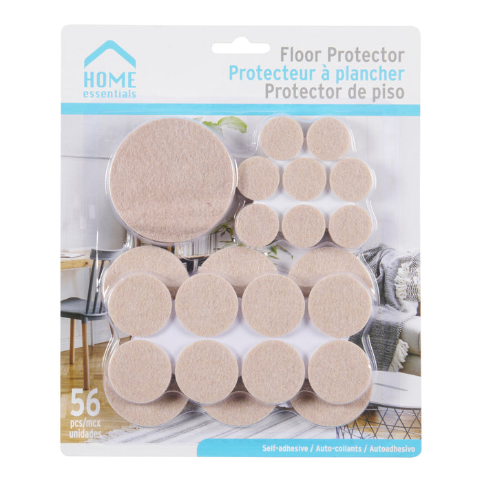 Protecteurs de plancher Home Essentials – 56 pièces