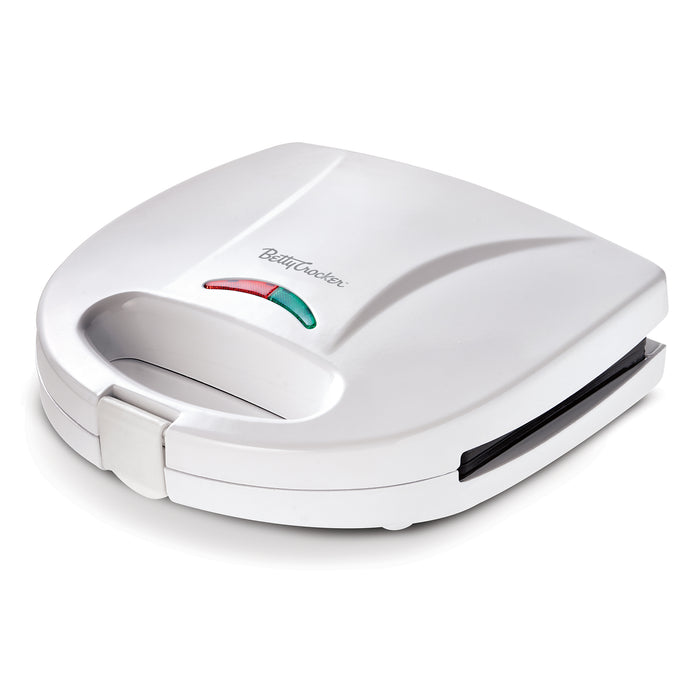 Betty Crocker Sandwich Grill, White