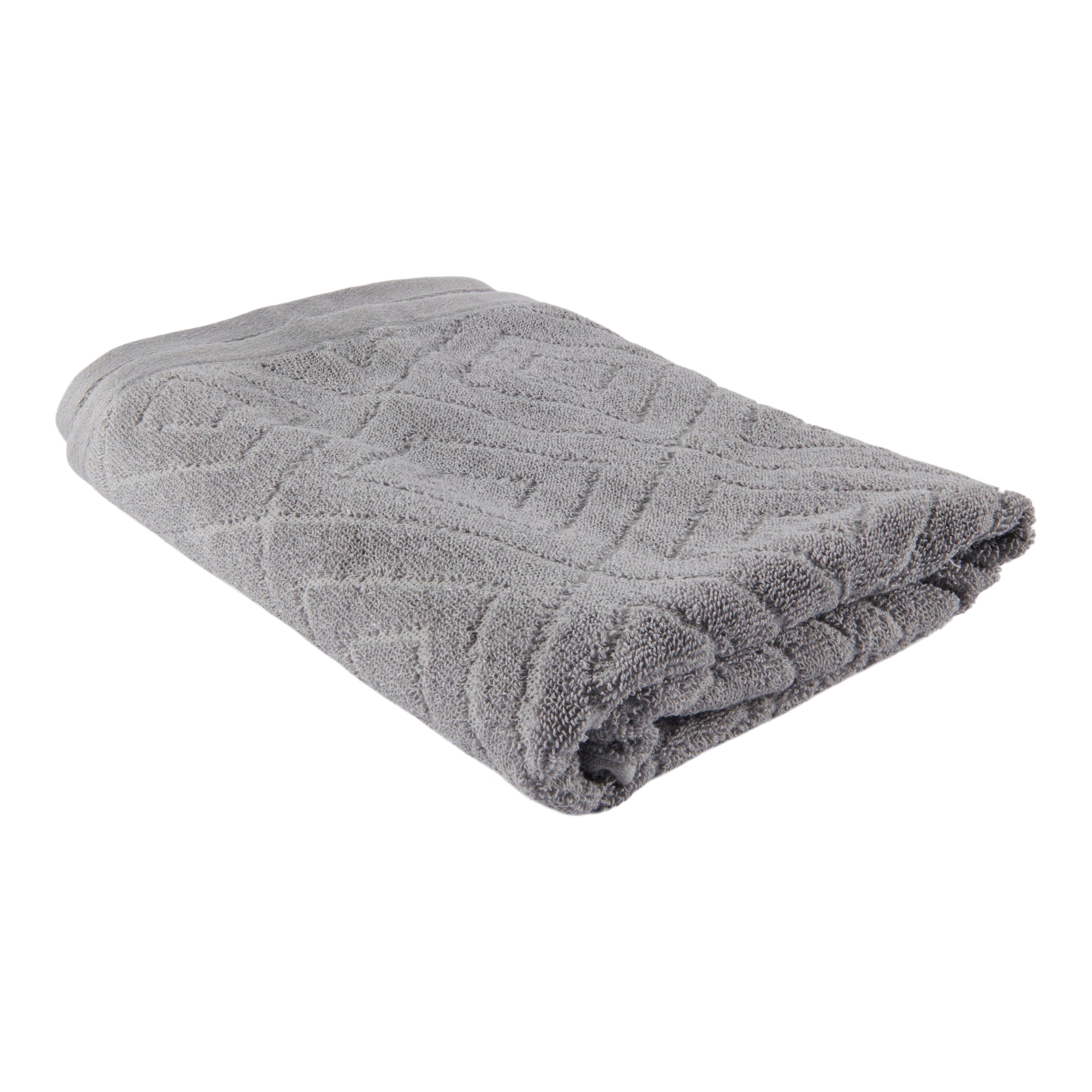 Diamond Jacquard Bath Towel, 50in Giant Tiger