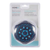 Shower Head with 5 Functions, Silver, 4-in x 4-in