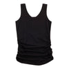 mySTYLE Women's Cool Comfort 2-in-1 Ruched Tank Top