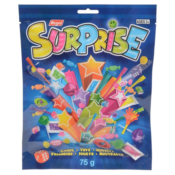 Regal Surprise Candy Toys Novelty, Ages 3+, 75 g