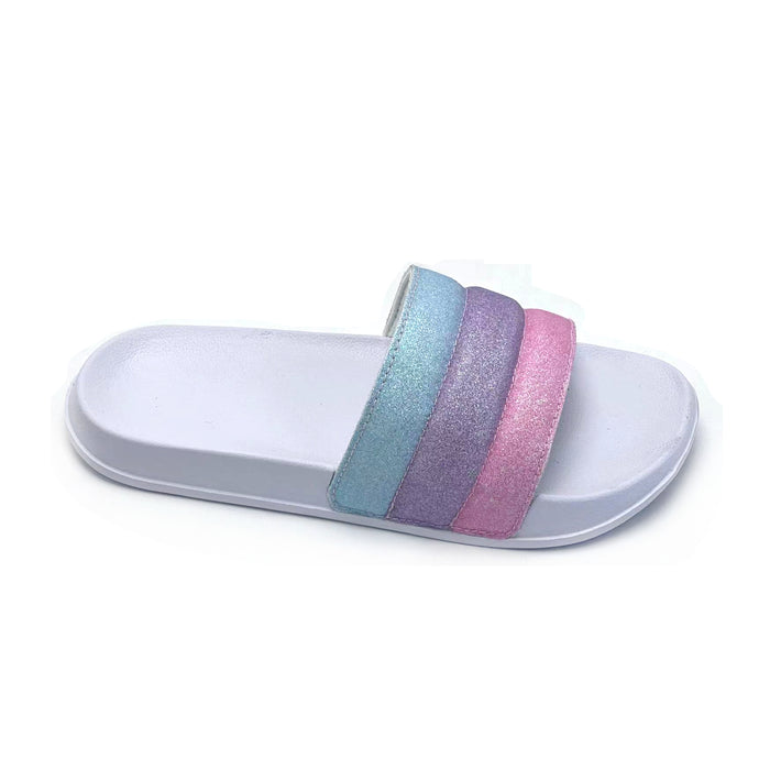 BELLA & BIRDIE Girls' Novelty Slides, 12-4