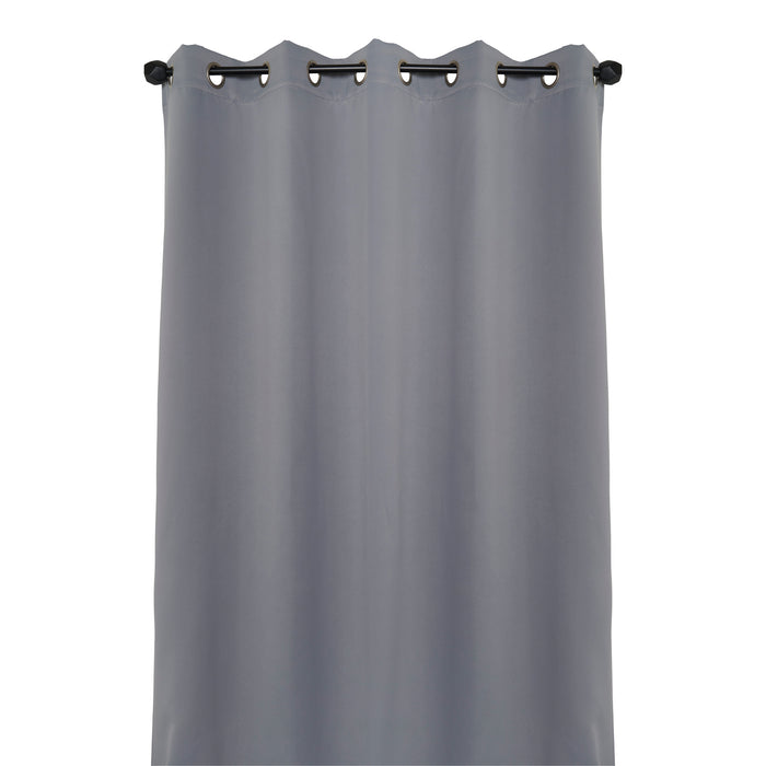 HomeStyles Blackout Curtain, Grey, 52-in x 84-in.