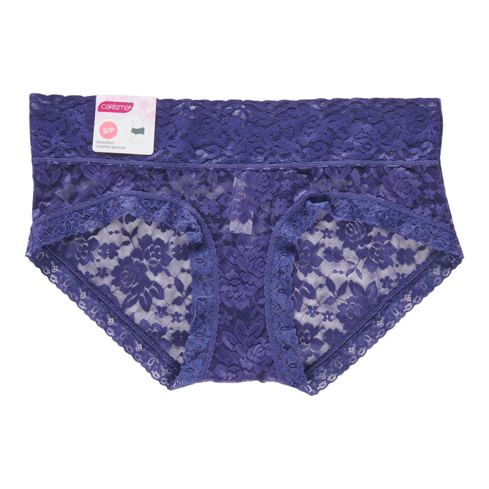 Culotte garçonne en dentelle, imprimé floral, Carisma pour femmes