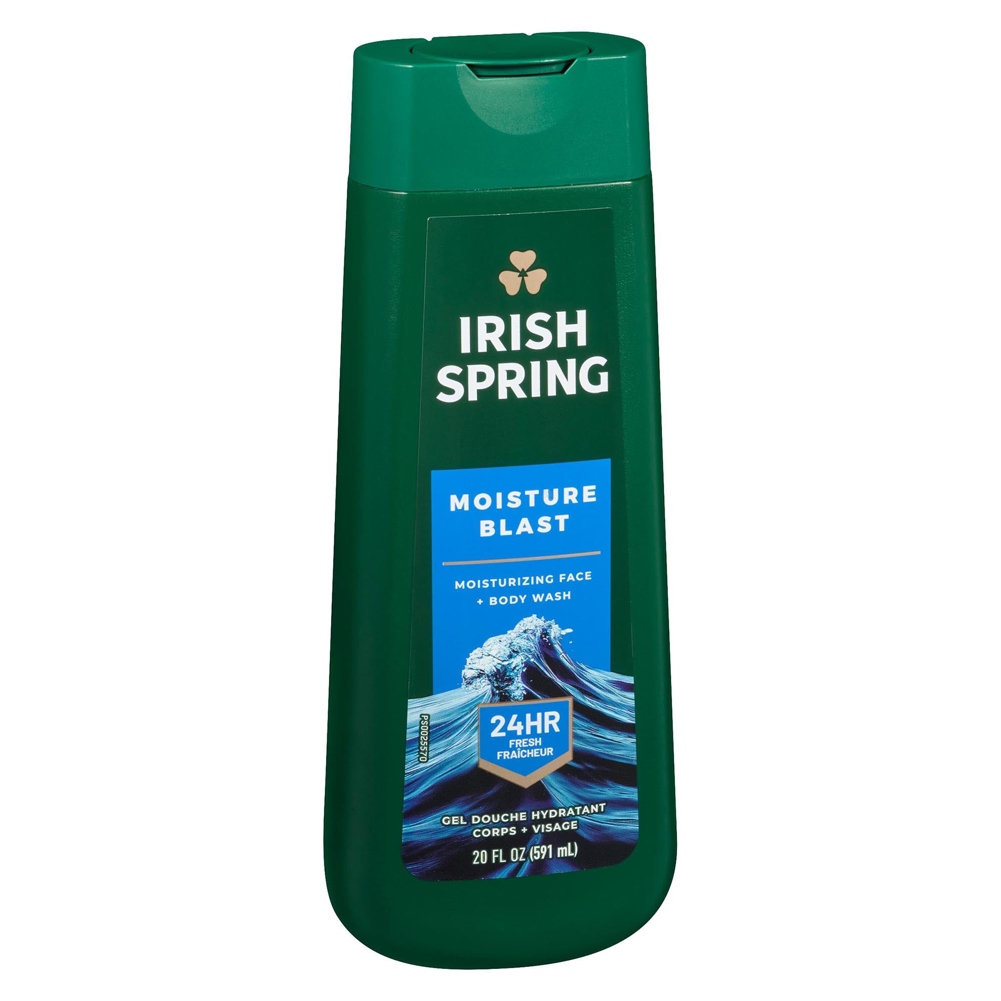 Irish Spring Moisture Blast Moisturizing Face + Body Wash, 591ml Giant Tiger