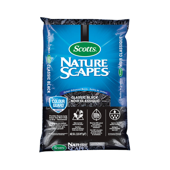 Scotts Nature Scapes Classic Black Mulch, 42.5-L