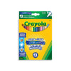 Crayola Ultra-Clean Fine Line Markers, 12 Pack