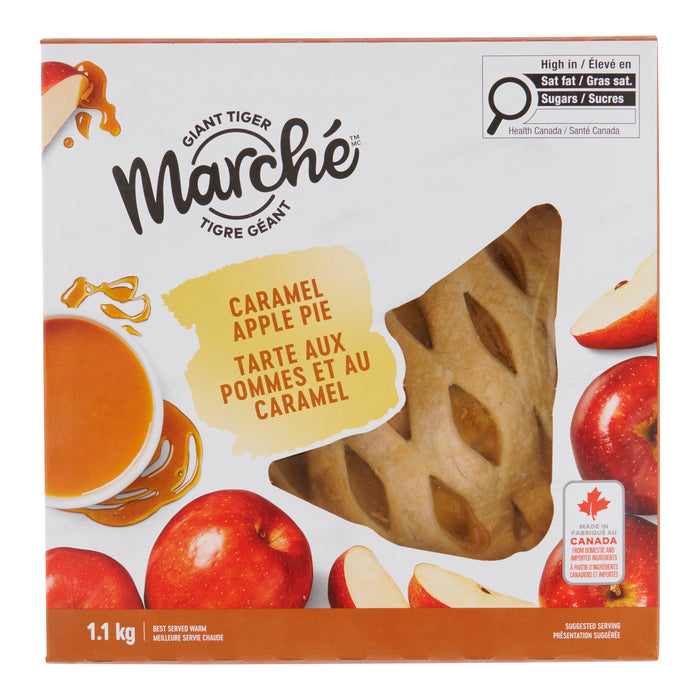 Giant Tiger Marché Caramel Apple Pie, 1.1 kg