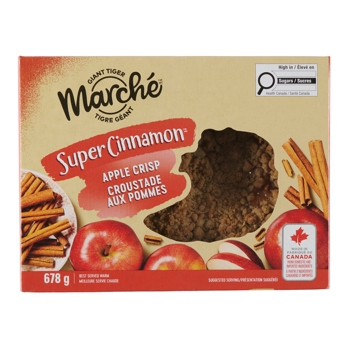Croustade aux pommes Marché Tigre Géant, 678 g