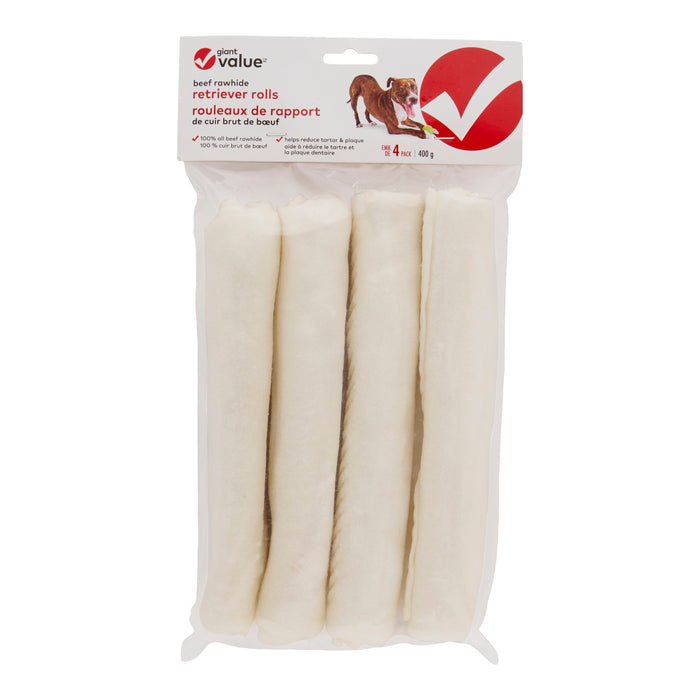 Giant Value Beef Retriever Rolls, 4-Pack