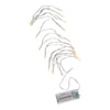 Guirlande de 20 ampoules à DEL pour l'intérieur Danson Décor, blanc chaud – 1,9 m
