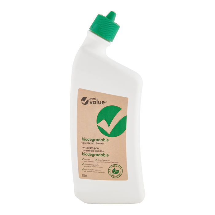 Giant Value Biodegradable Toilet Bowl Cleaner, 710-ml