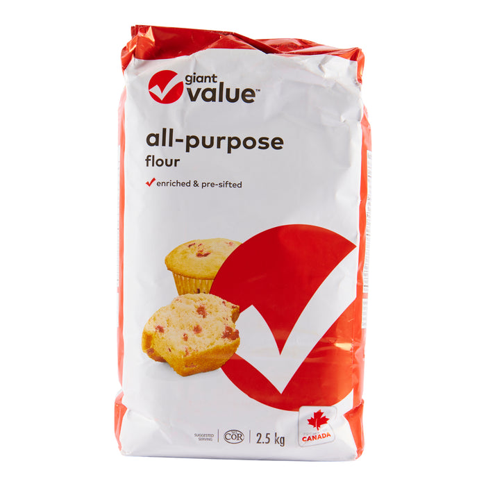 Giant Value All Purpose Flour, 2.5 kg